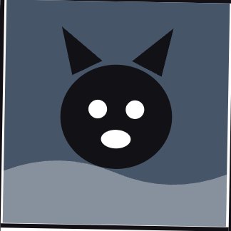 Desenho do personagem Neblina